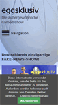 Mobile Screenshot of eggsklusiv.de